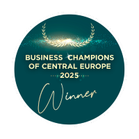 Business Champion of Central Europe - Közép-Európa Üzleti Bajnoka díj 2023, 2024, 2025